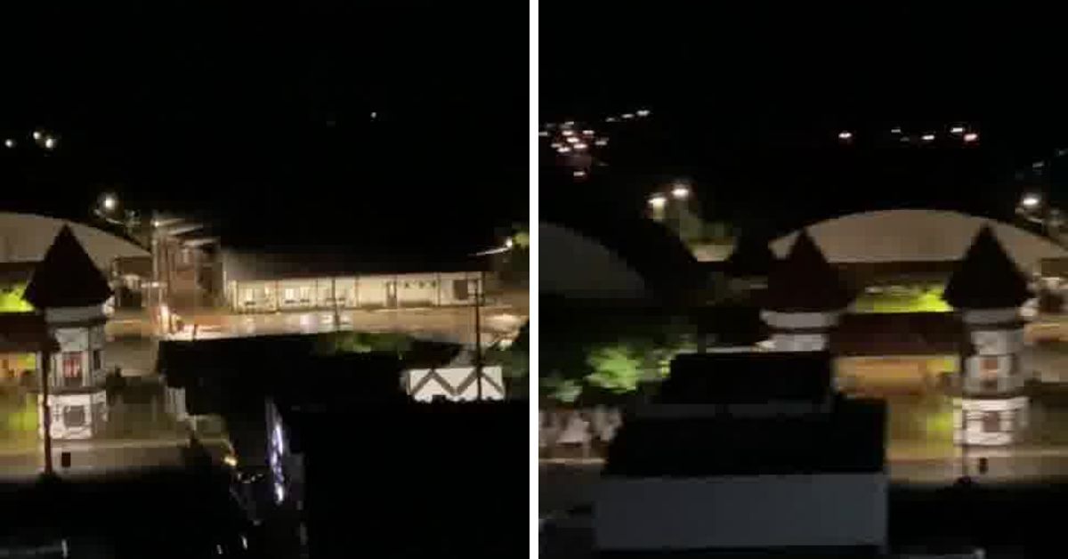 Vídeo mostra inundação do parque da Oktoberfest em Igrejinha; ASSISTA