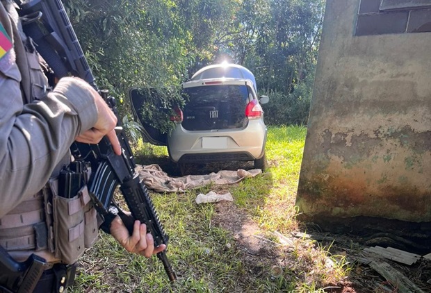 Brigada Militar de Parobé recupera veículo roubado em Novo Hamburgo