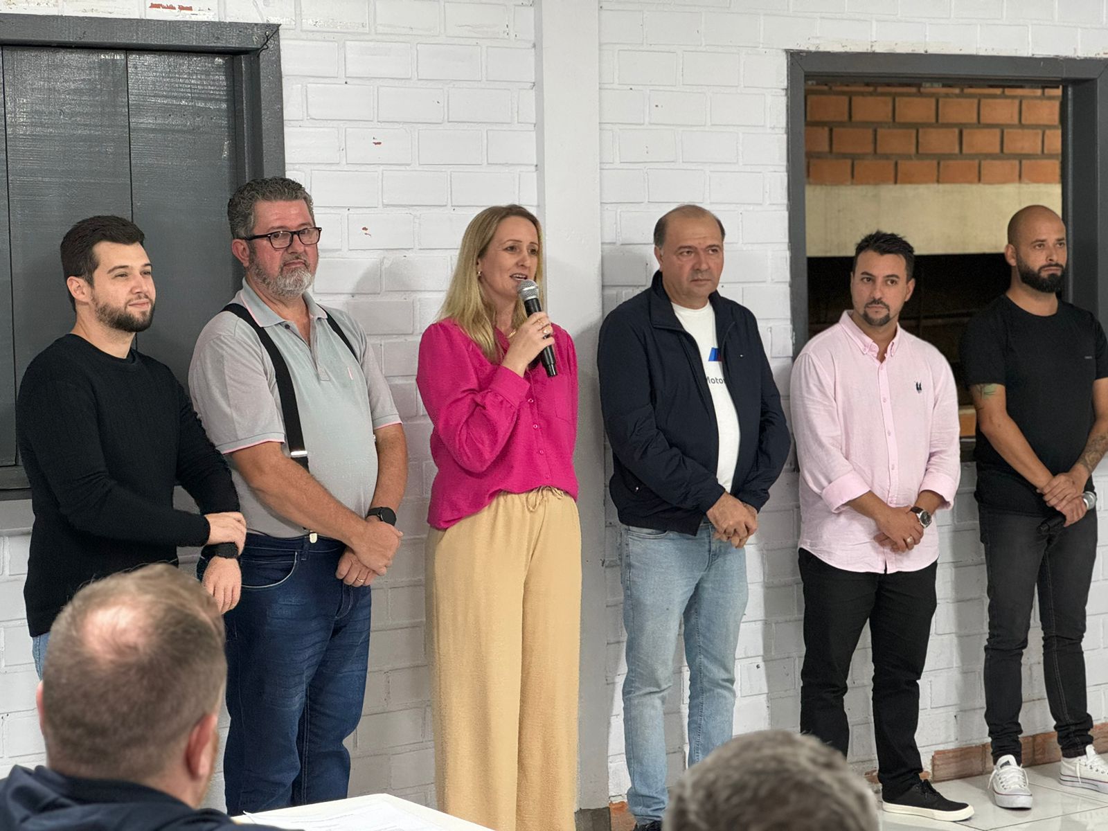 União Brasil lança pré-candidatura de Diana Spohr a vice de Guto Scherer 