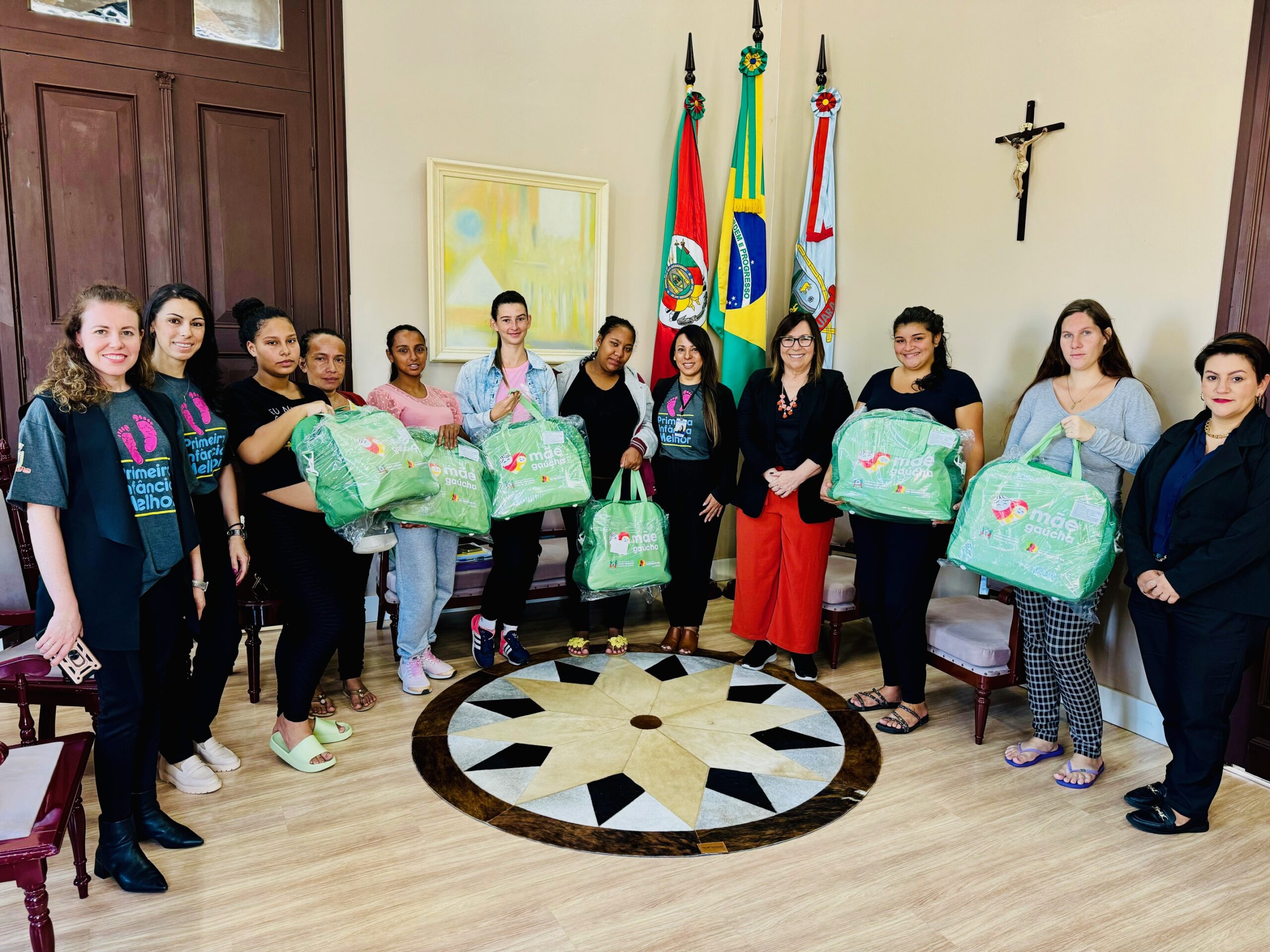 Projeto Mãe Gaúcha destina 105 kits gestante para Taquara