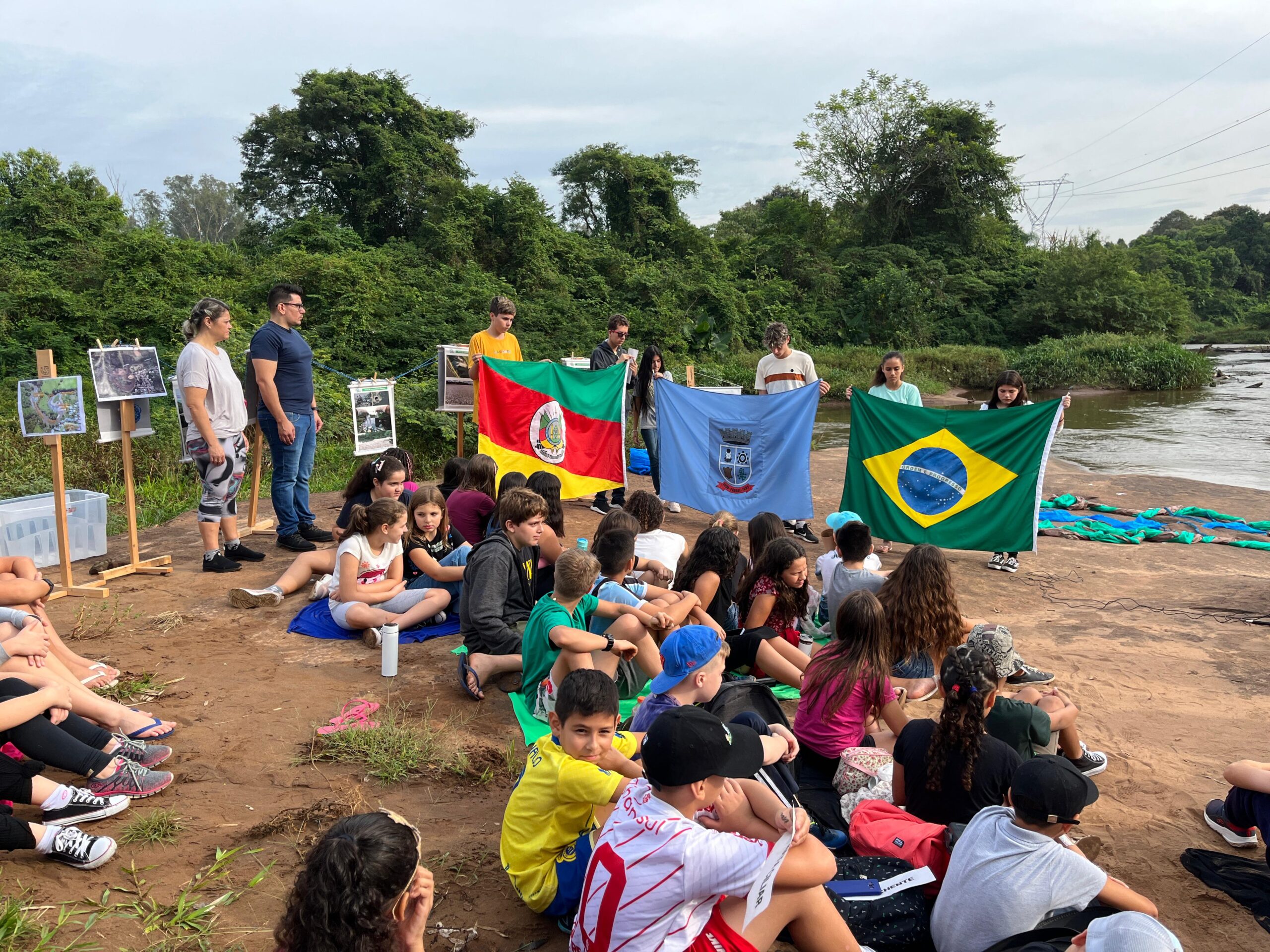 Secretaria de Educação de Parobé realiza celebração pelo Dia do Rio Paranhana
