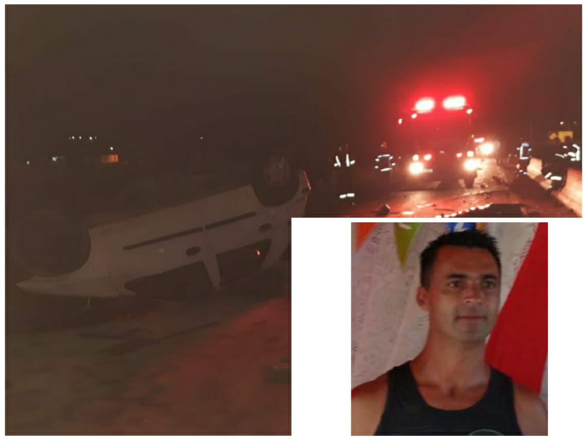 Identificado condutor que morreu após colidir veículo e capotar na ERS-239 em Taquara