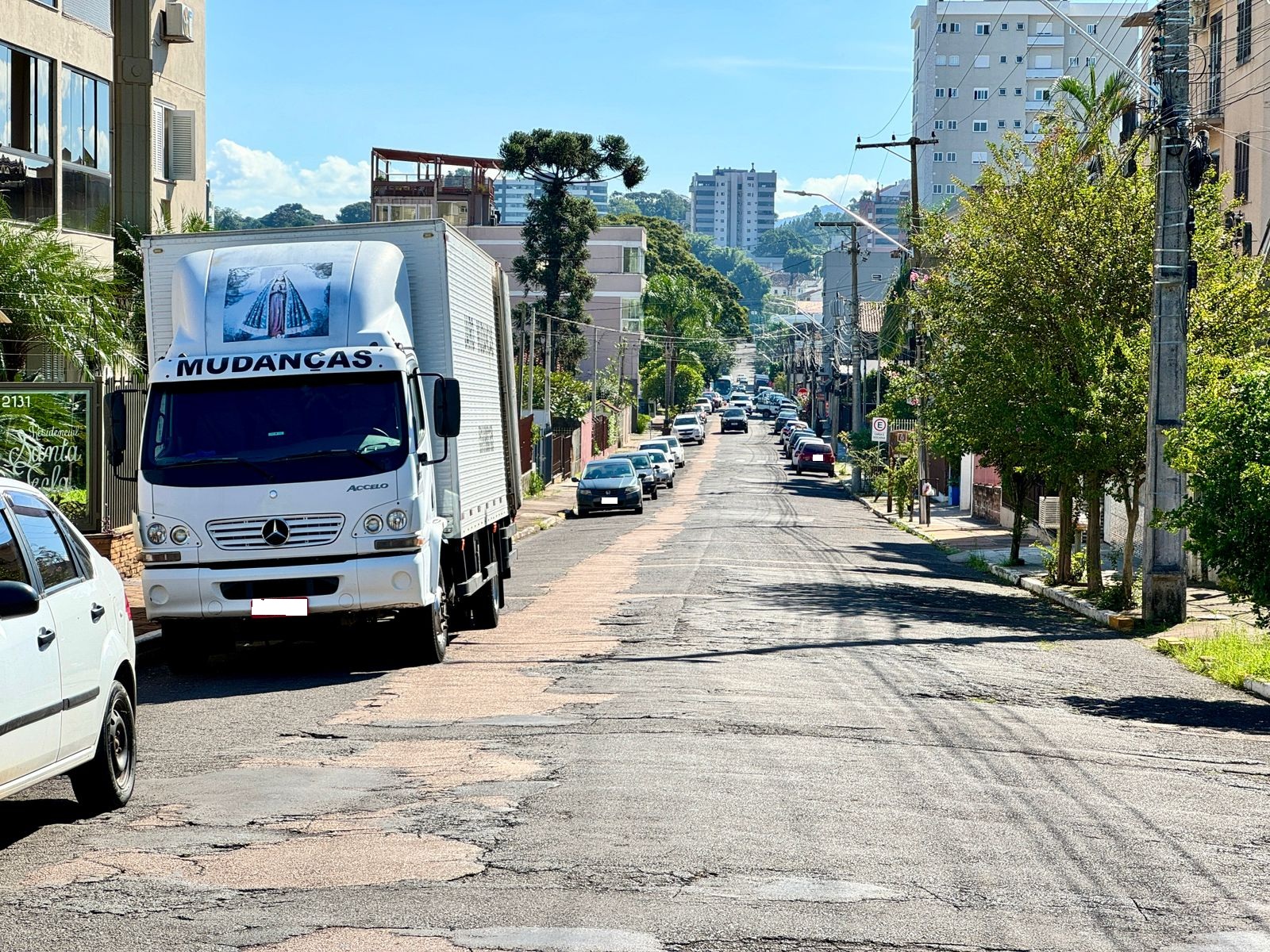 Rua General Frota receberá recapeamento asfáltico no Centro em Taquara