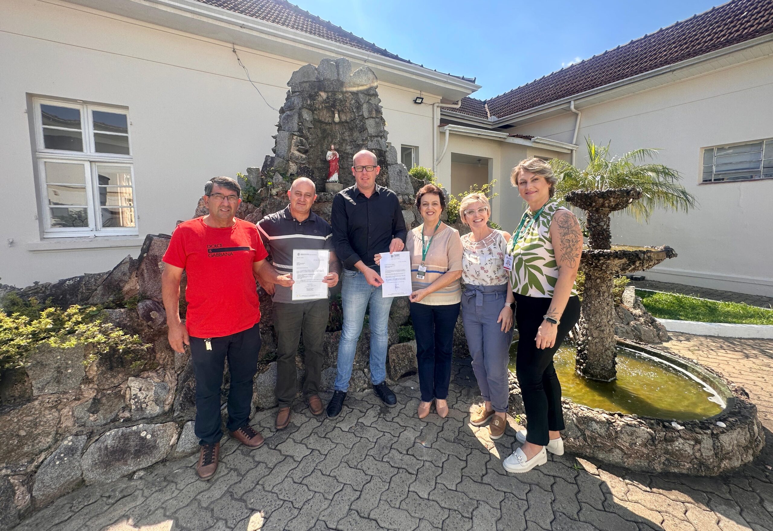 Deputado estadual Joel Wilhelm entrega emenda de R$ 200 mil para o hospital de Taquara