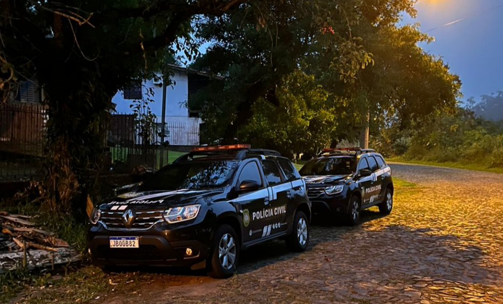 Polícia Civil prende indivíduo acusado de violência doméstica em Parobé