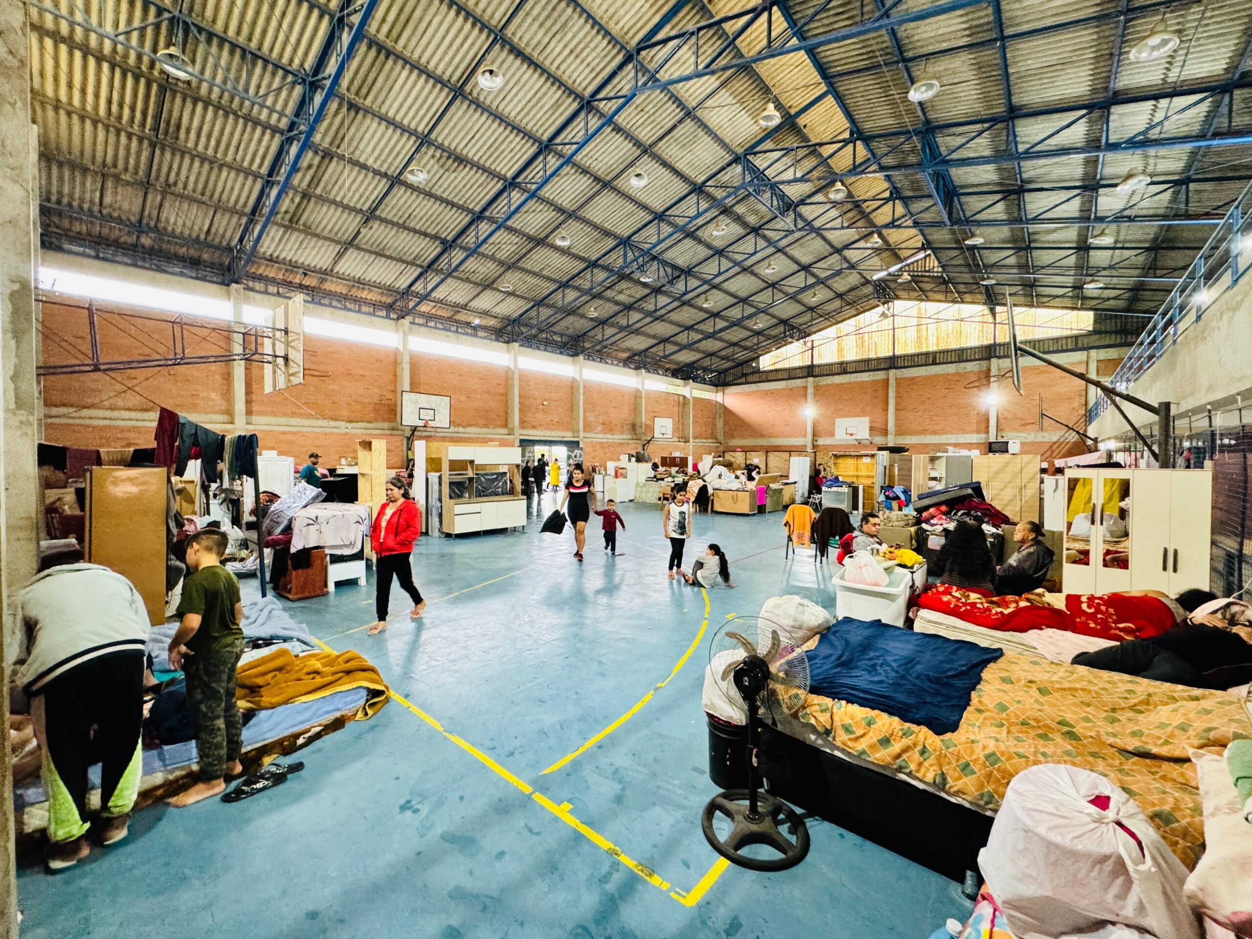 Prefeitura de Taquara informa que passa de 120 o número de desabrigados até o momento