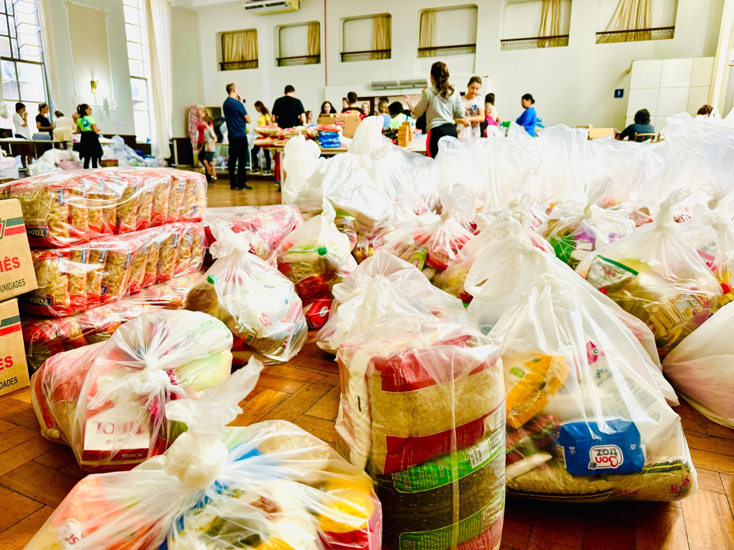 Taquara divulga itens faltantes para doação a famílias atingidas pela enchente