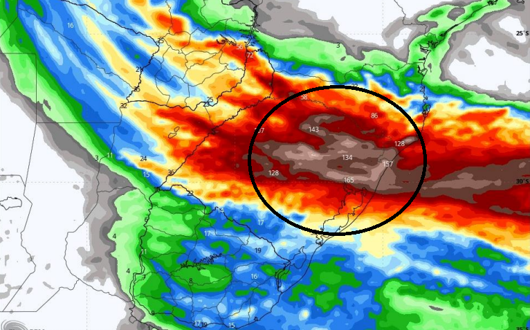 Meteorologia aponta possibilidade de novas enchentes para os vales do Paranhana e Sinos