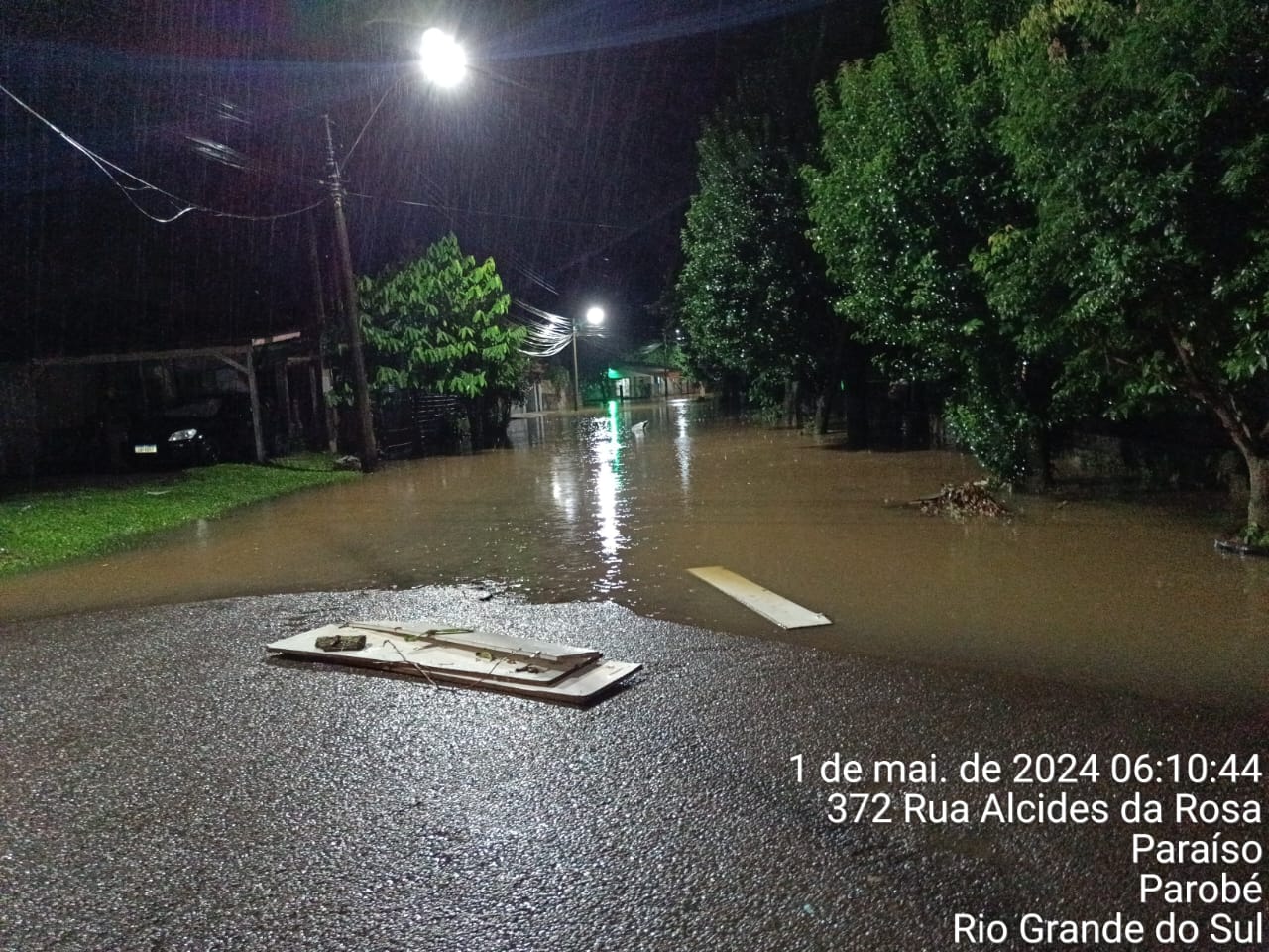 Mais de 600 pessoas são atingidas por enchentes em Parobé
