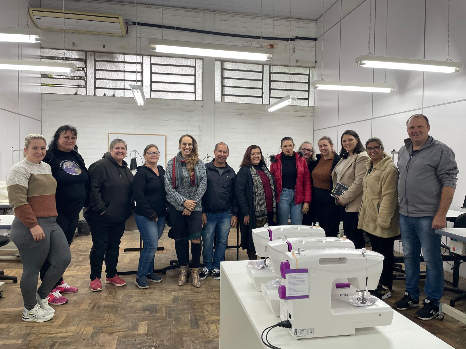Nova turma do curso de Corte e Costura Têxtil tem início em Igrejinha