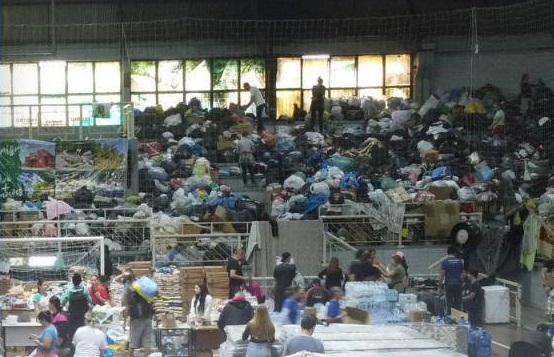 Cadastro no Auxílio Reconstrução está ocorrendo na Central de Doações de Três Coroas