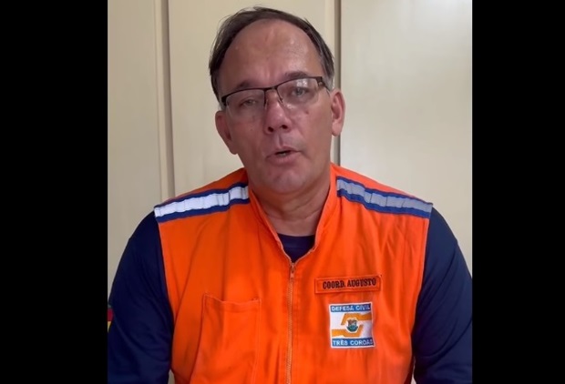 Coordenador da Defesa Civil de Três Coroas tranquiliza comunidade sobre retorno das chuvas