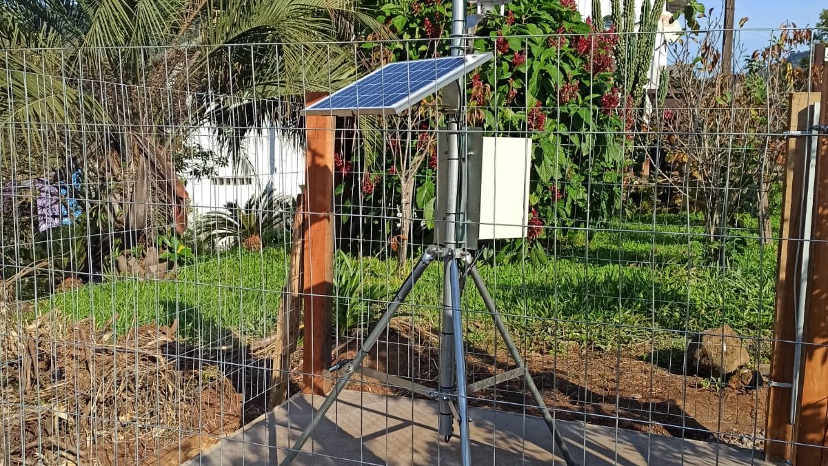 Rolante recebe estação meteorológica para auxílio a agricultores e previsão de chuvas e enxurradas