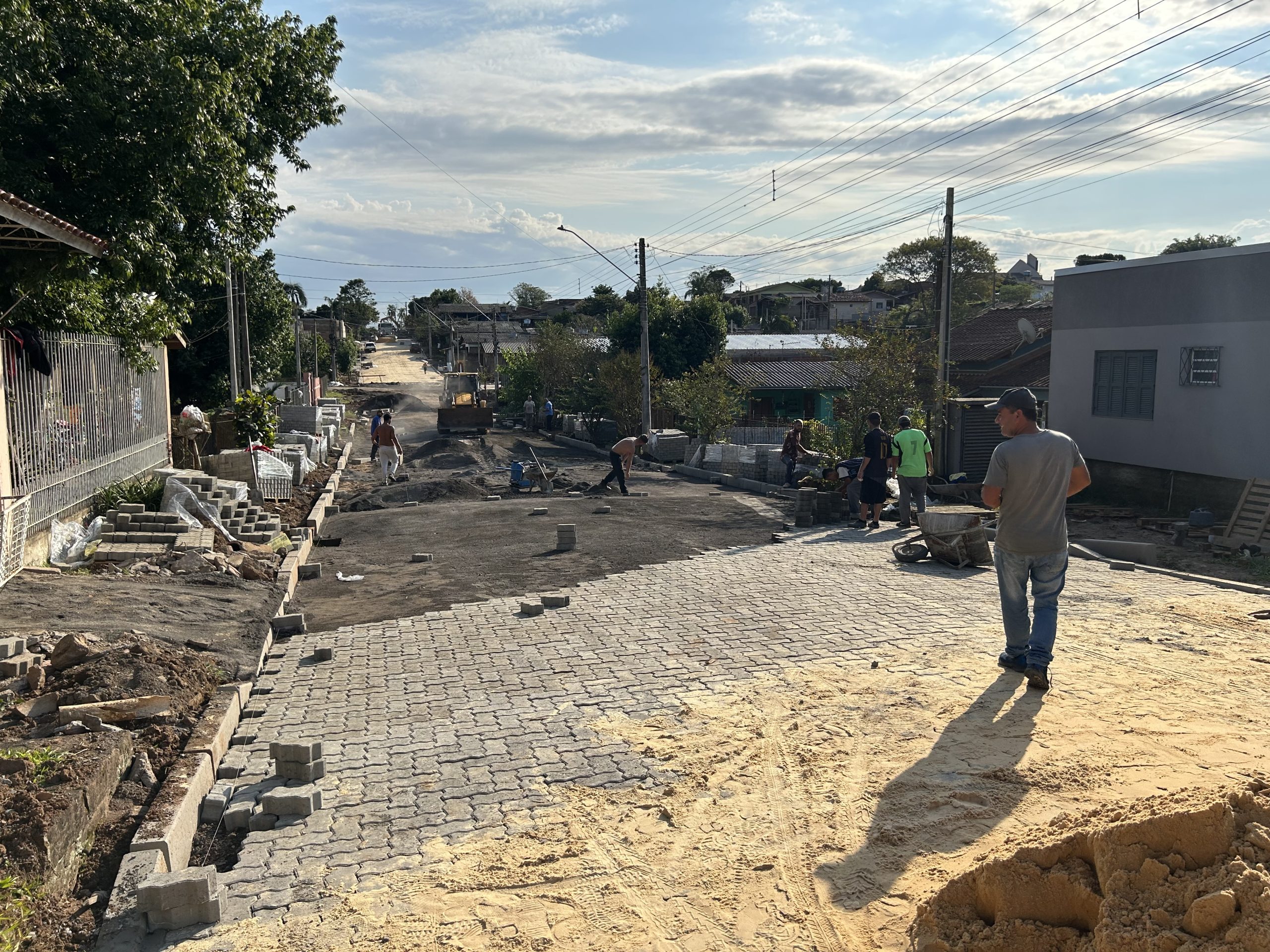 Prefeitura prevê pavimentação em mais 14 vias de Taquara