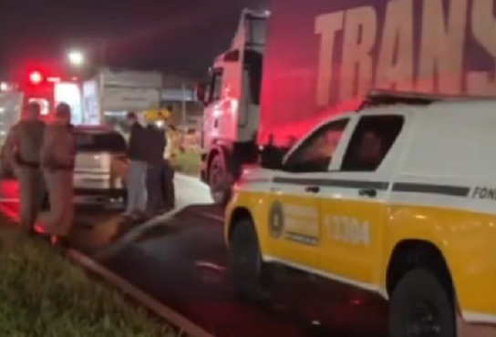 Idoso morre após ser atropelado por dois veículos na ERS-239