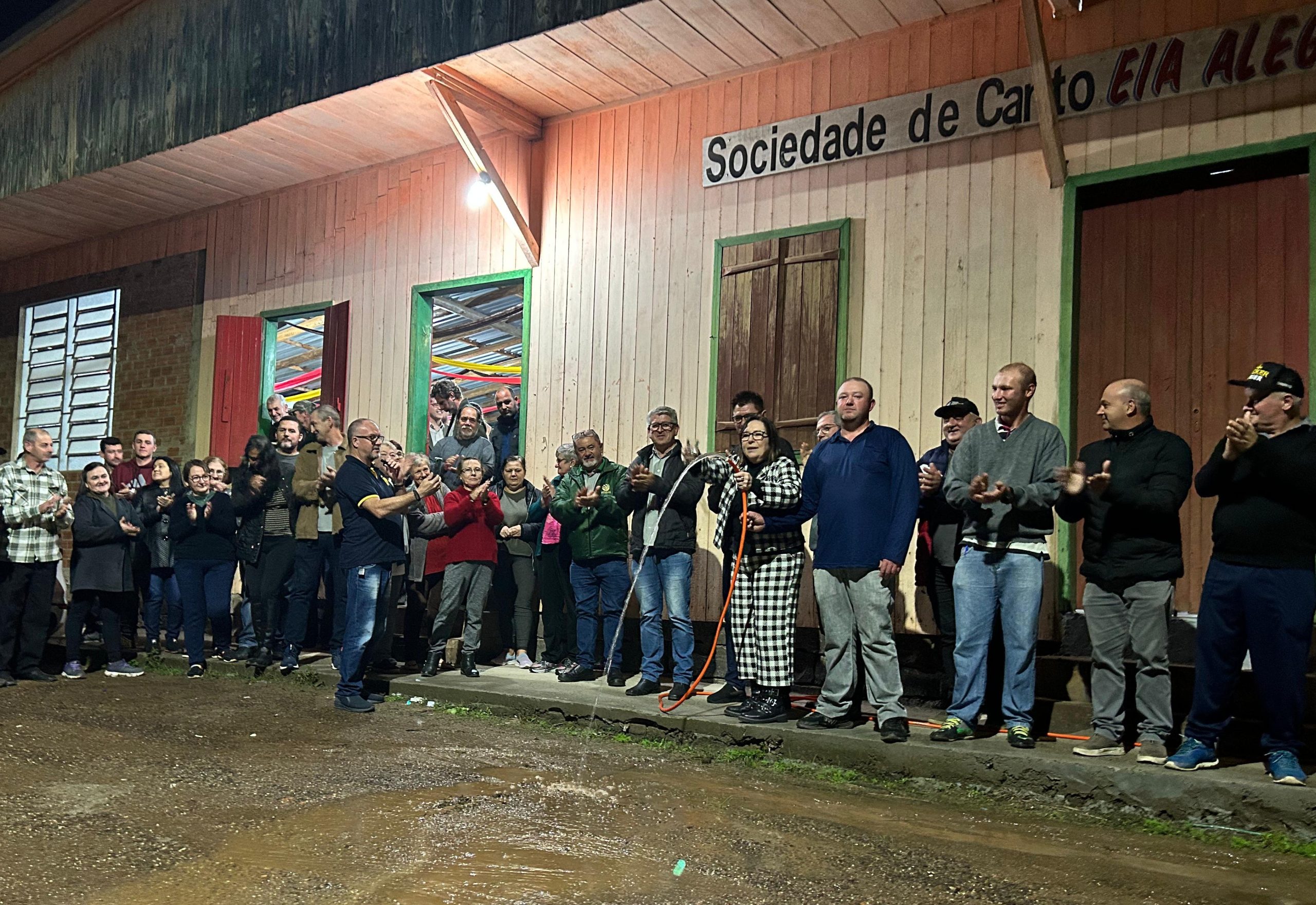 Prefeitura de Taquara entrega extensão da rede de água em Ilha Nova