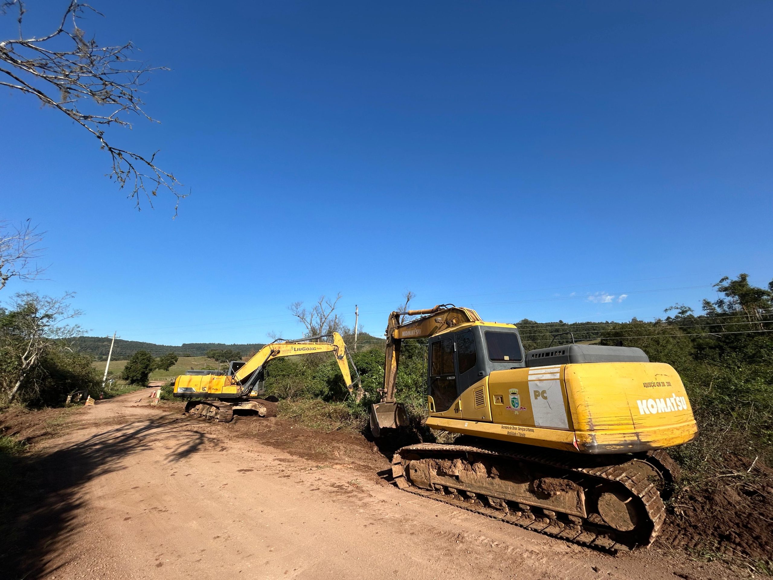 Governo do RS e Prefeitura de Taquara assinam termo de horas-máquina para manutenção de estradas