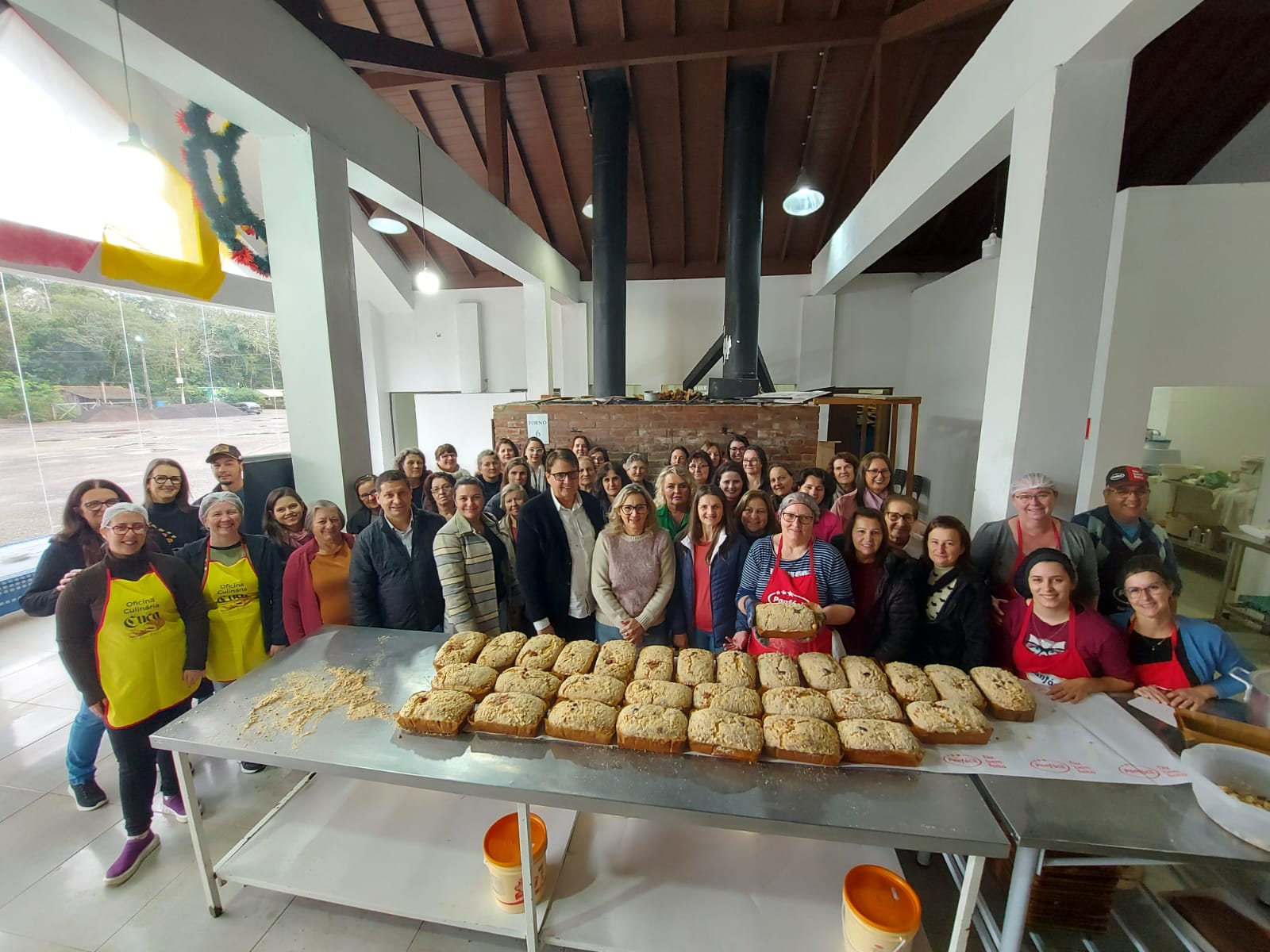 Comissão do concurso da cuca de Três Arroios realiza visita técnica em Rolante