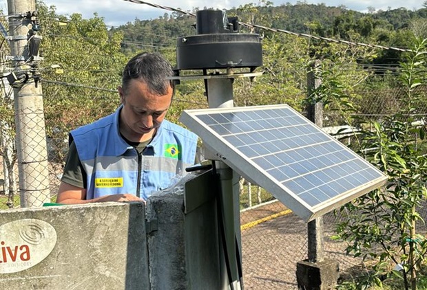 Manutenção de equipamentos do CEMADEN reforça prevenção contra desastres naturais em Igrejinha