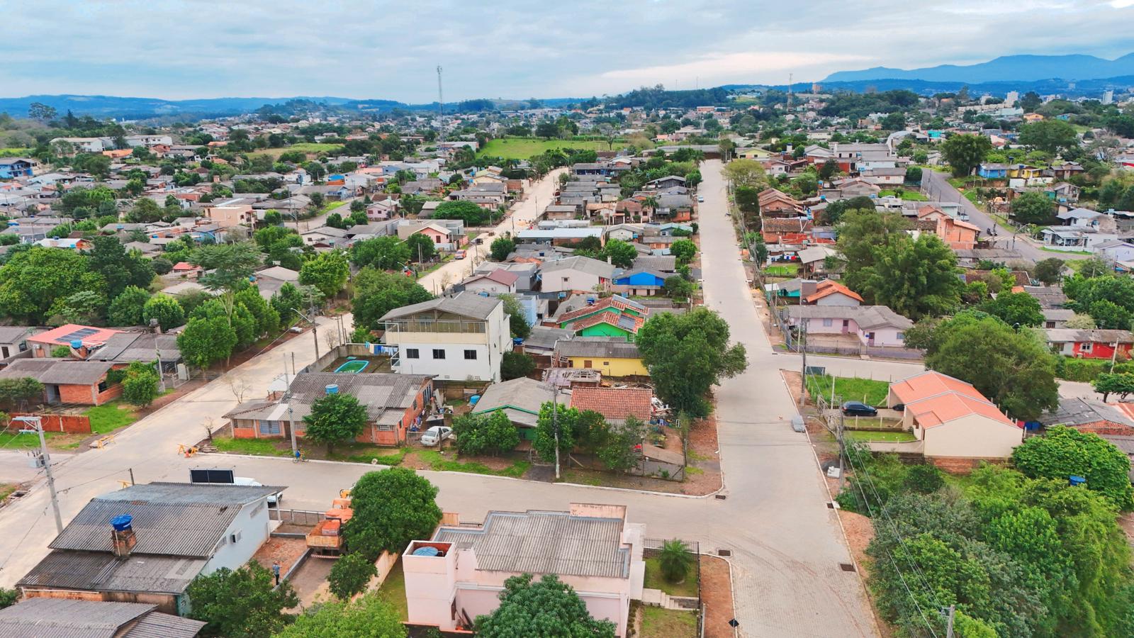 Pavimentações de ruas do Bairro Medianeira serão entregues no sábado (22) em Taquara
