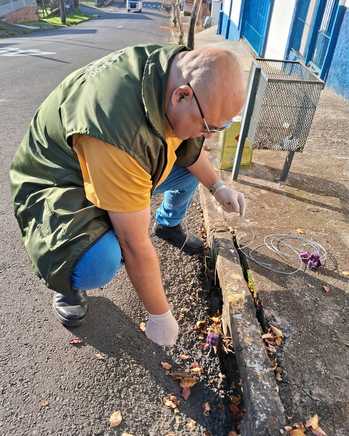Parobé realiza mutirão de limpeza em bueiros e bocas de lobo