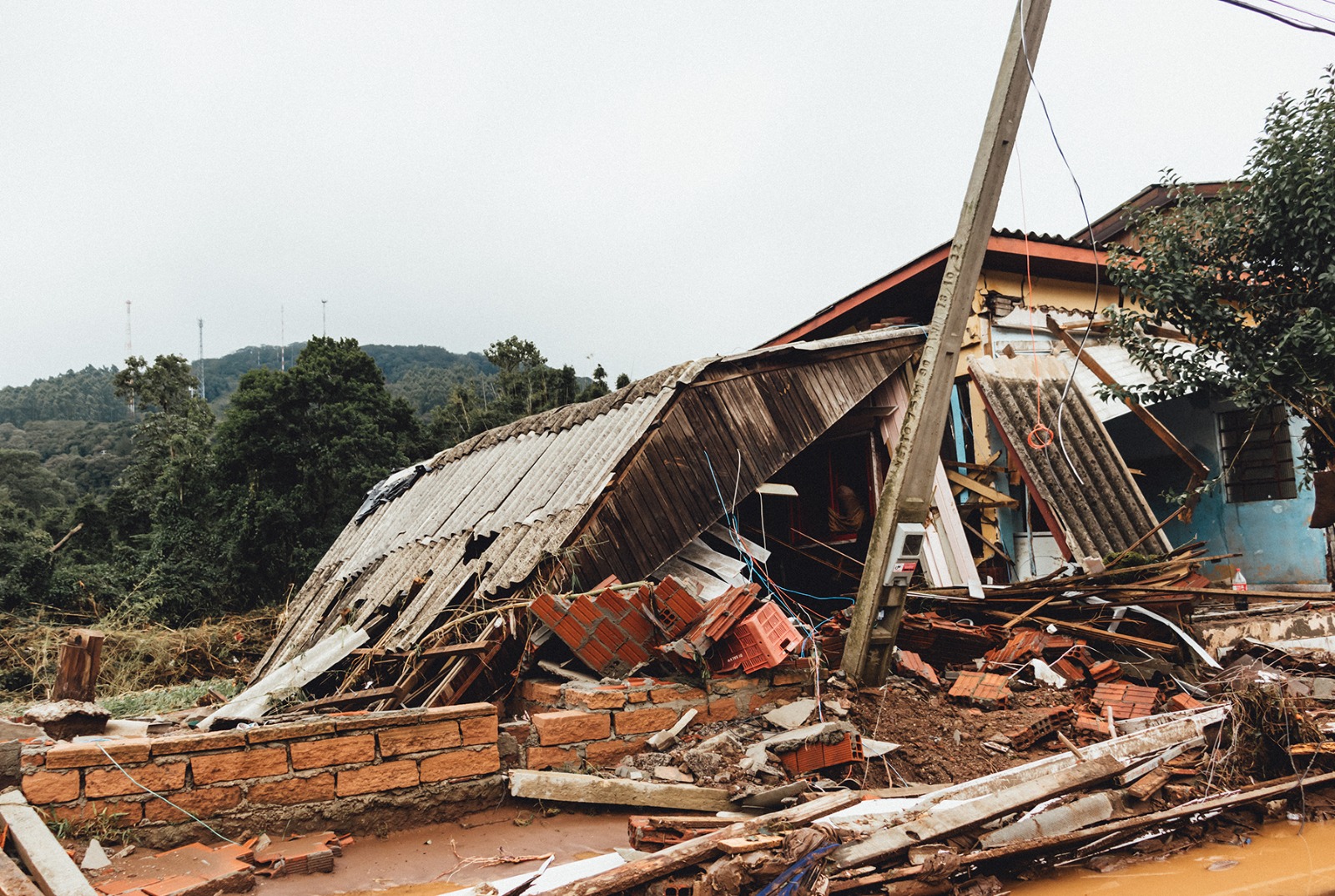 Prefeitura de Três Coroas realiza campanha para reconstrução de casas atingidas pela enchente