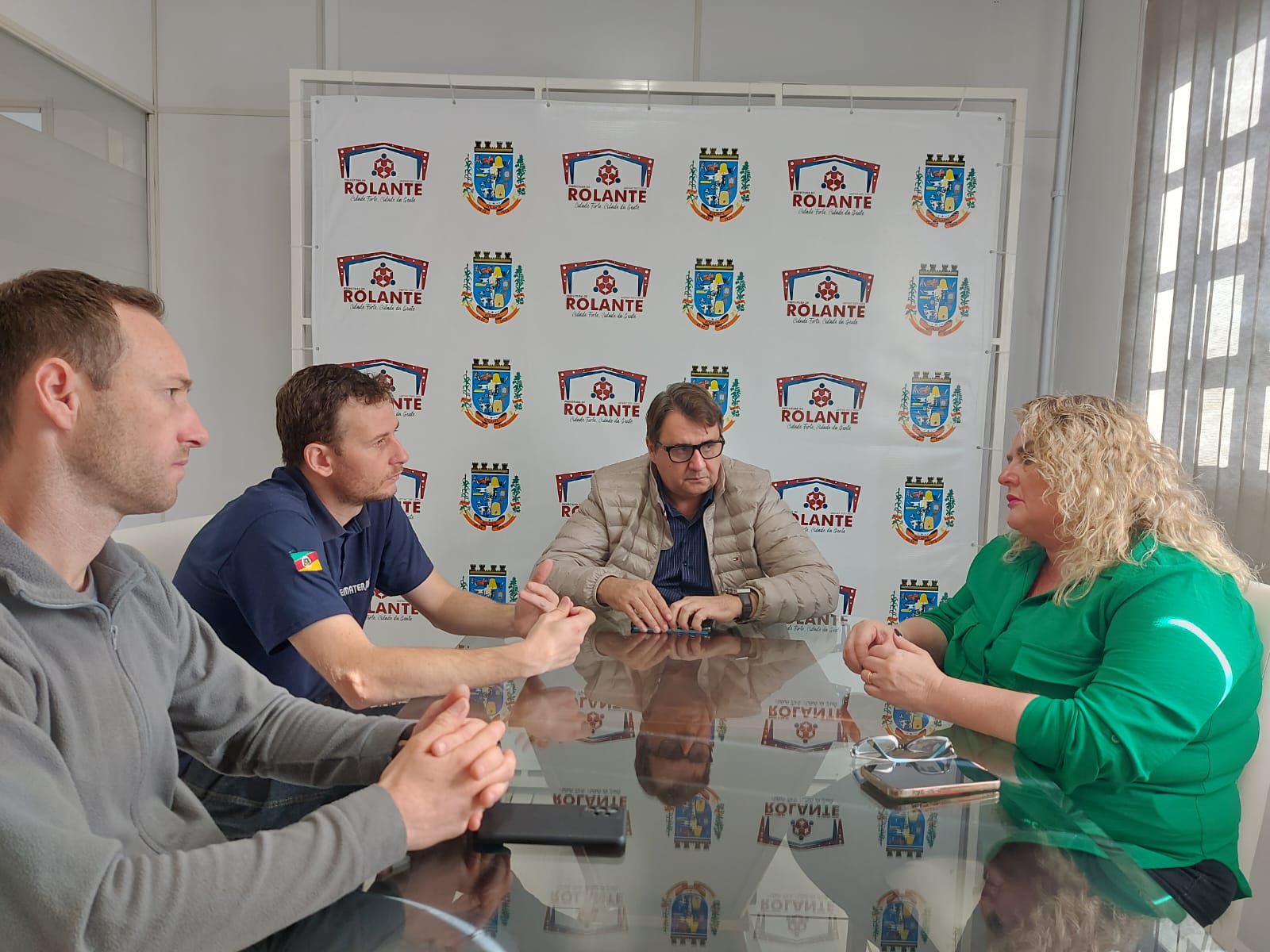 Prefeito de Rolante recebe visita do gerente regional da Emater/RS-Ascar