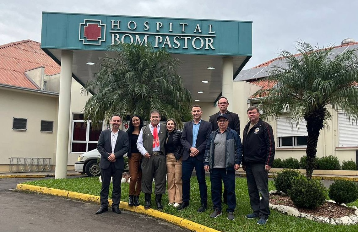 Deputado federal realiza visita ao Hospital Bom Pastor em Igrejinha