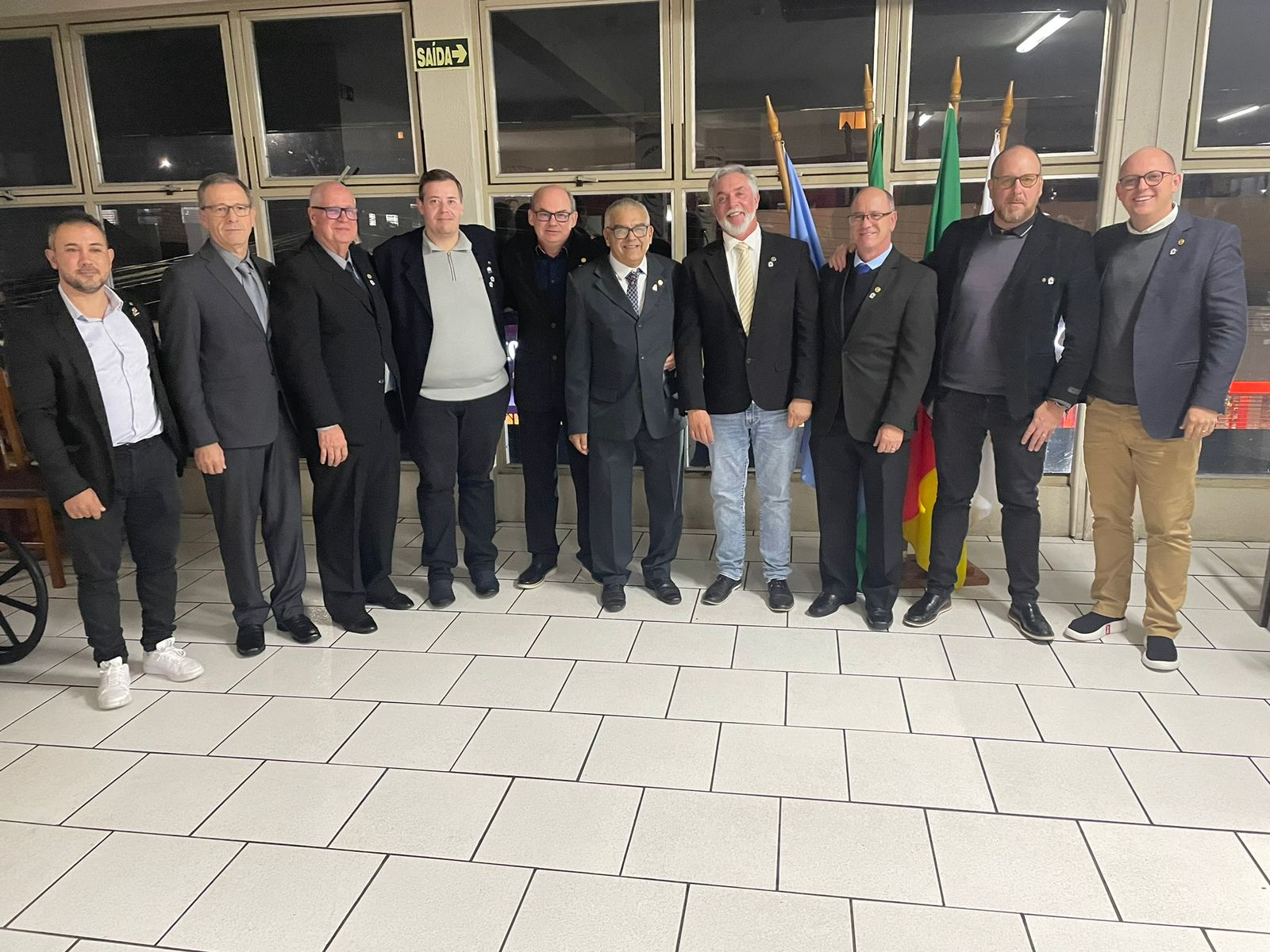 Novo conselho diretor do Rotary Club toma posse em Parobé