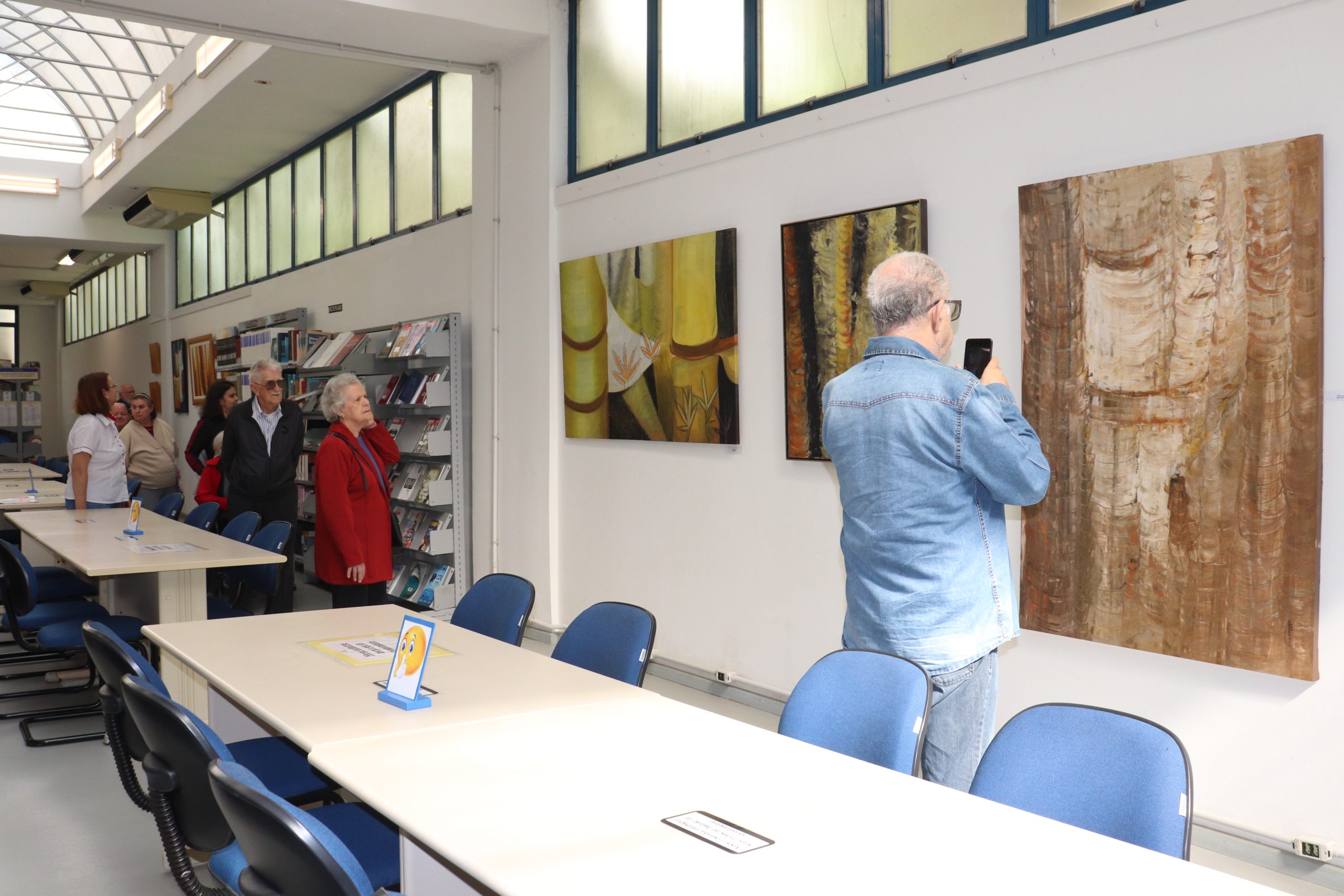 Novas obras de artista taquarense serão exibidas na Biblioteca da Faccat