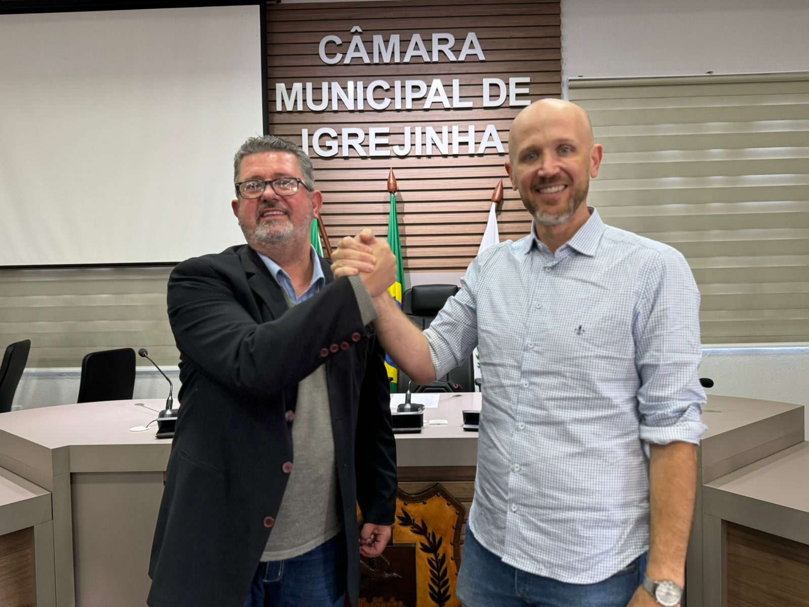 Convenção define Guto Scherer e Petry como candidatos a prefeito e vice em Igrejinha