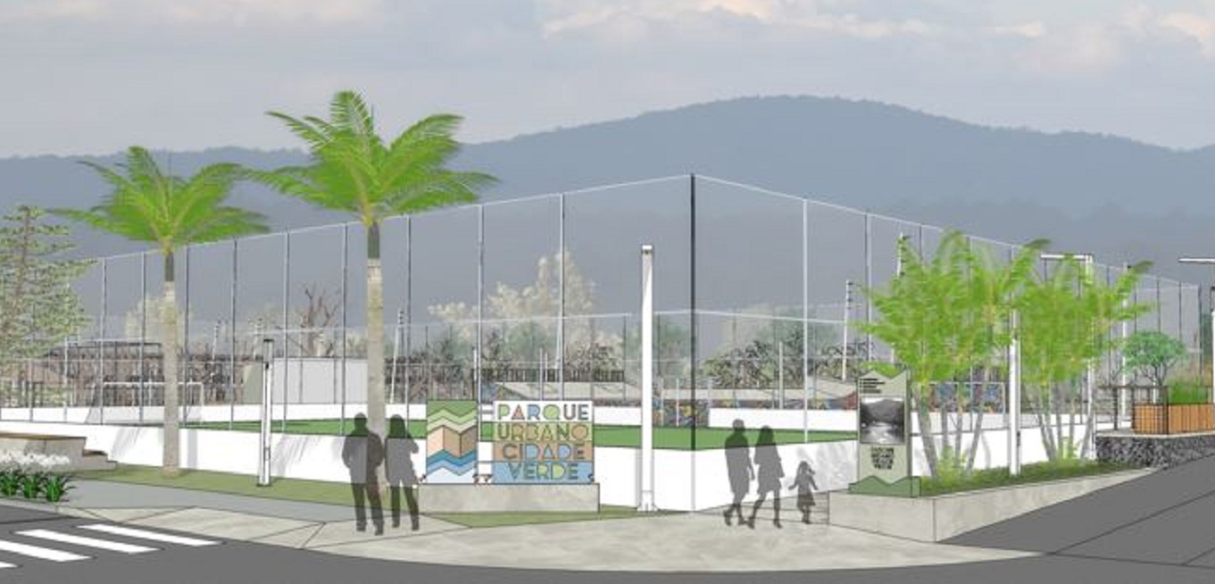 Comitiva de Três Coroas apresenta projeto de parque urbano em Brasília