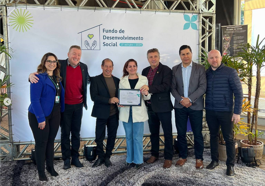 Hospital de Igrejinha é contemplado com R$ 10 mil através de fundo entregue pelo Sicoob MaxiCrédito