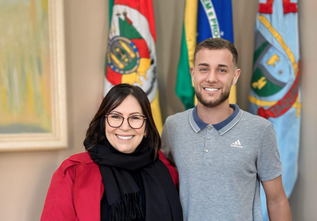 Prefeitura de Taquara apresenta novo diretor de Esportes