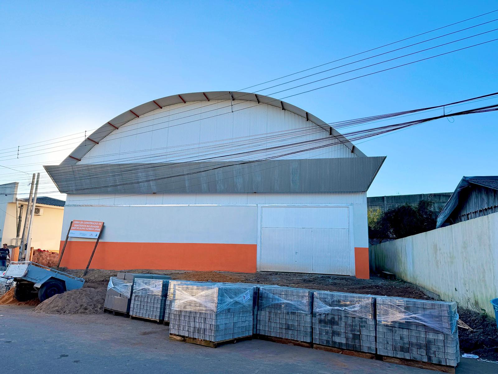 Ginásio da Emef Dr. Alípio Sperb será inaugurado na próxima sexta-feira (5) em Taquara