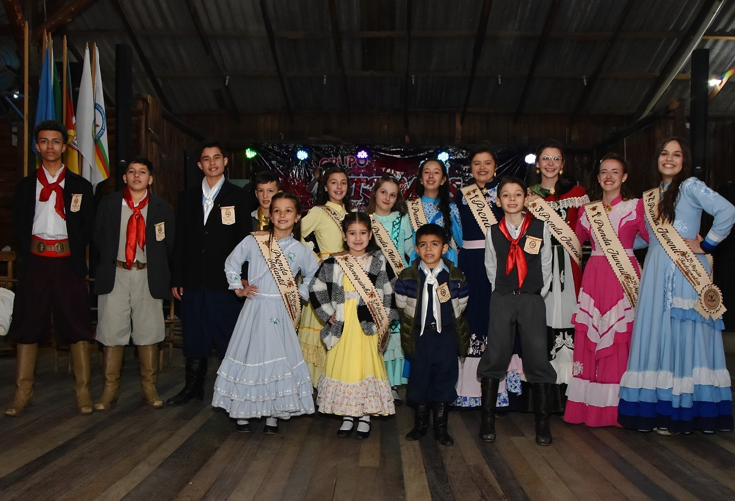 22ª RT anuncia a nova gestão de prendas e peões da região no CTG Sangue Nativo em Parobé