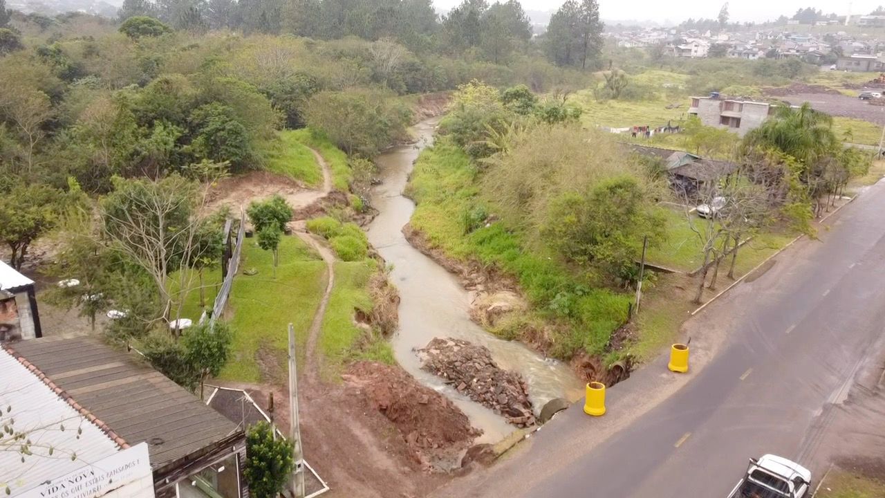 Parobé realiza obras em vários locais para solucionar problemas causados pelas enchentes