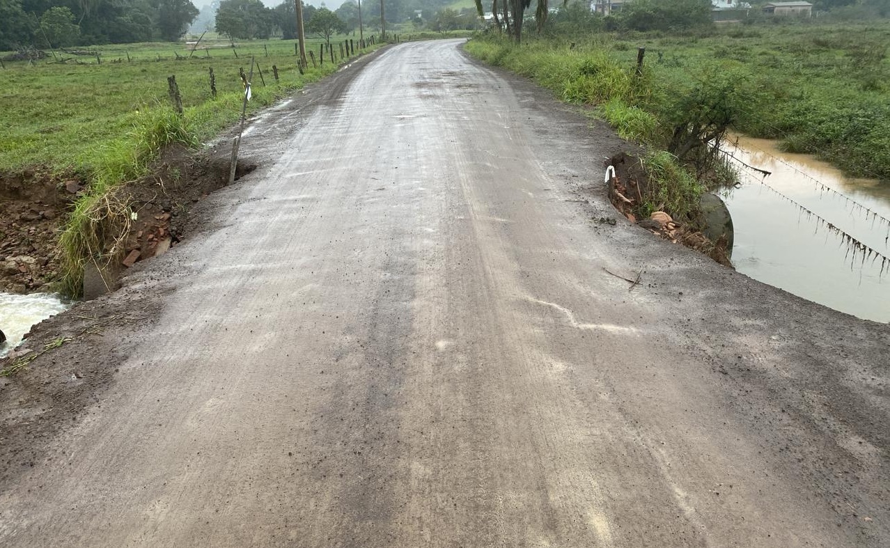Estrada Geral de Pega Fogo será bloqueada nesta quinta-feira (1º) em Taquara