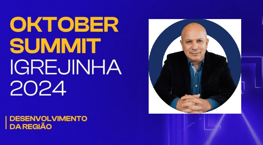 Oktober Summit de Igrejinha realiza prévia do evento com palestra de Joel Adriano Maciel