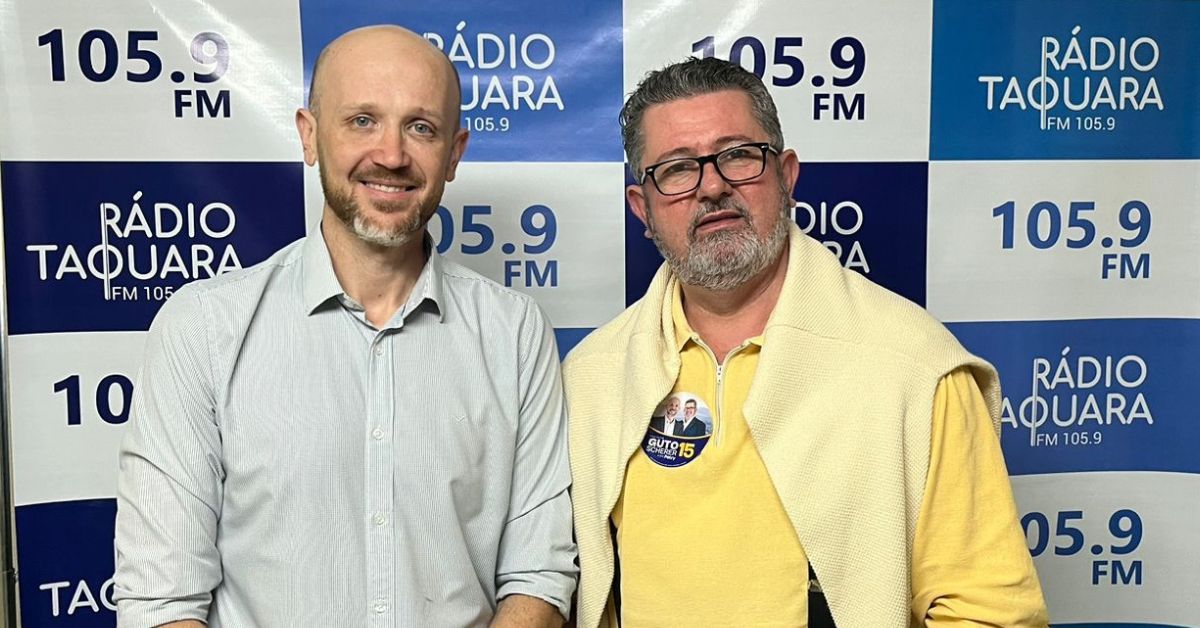 VÍDEO: assista entrevista com o candidato a prefeito de Igrejinha, Guto Scherer (MDB)