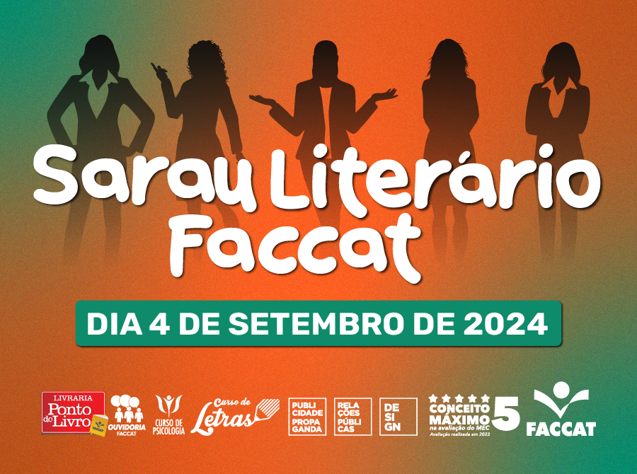 Sarau Literário terá lançamento de livro na Faccat
