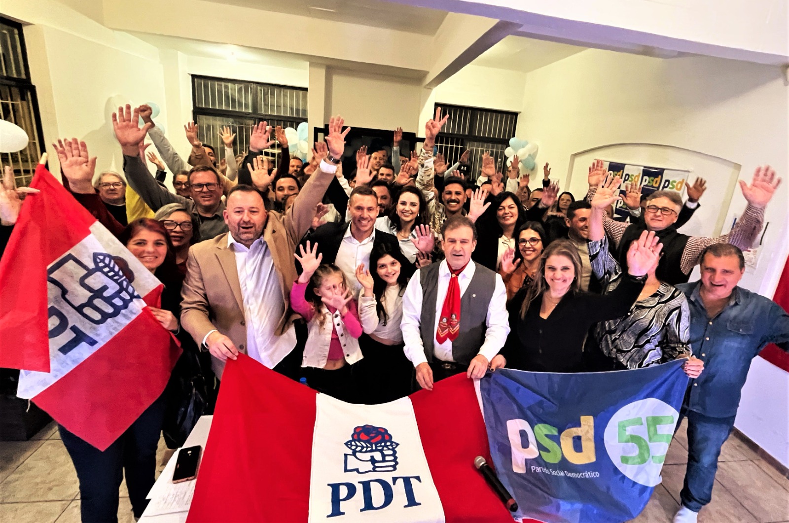 Convenção oficializa Vinícius Carniel como candidato a prefeito de Taquara
