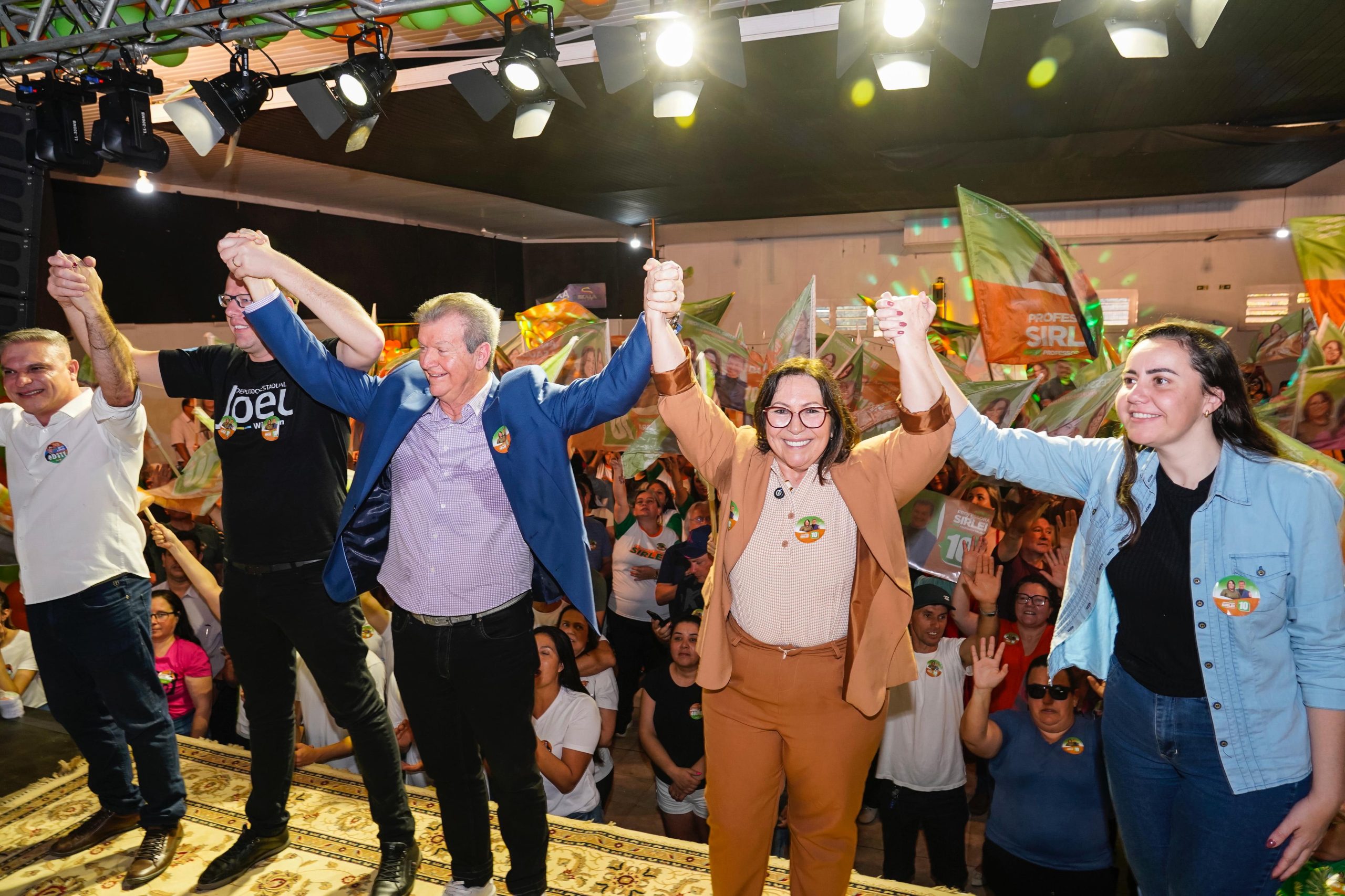 Sirlei e Delmar lançam oficialmente a campanha à Prefeitura de Taquara