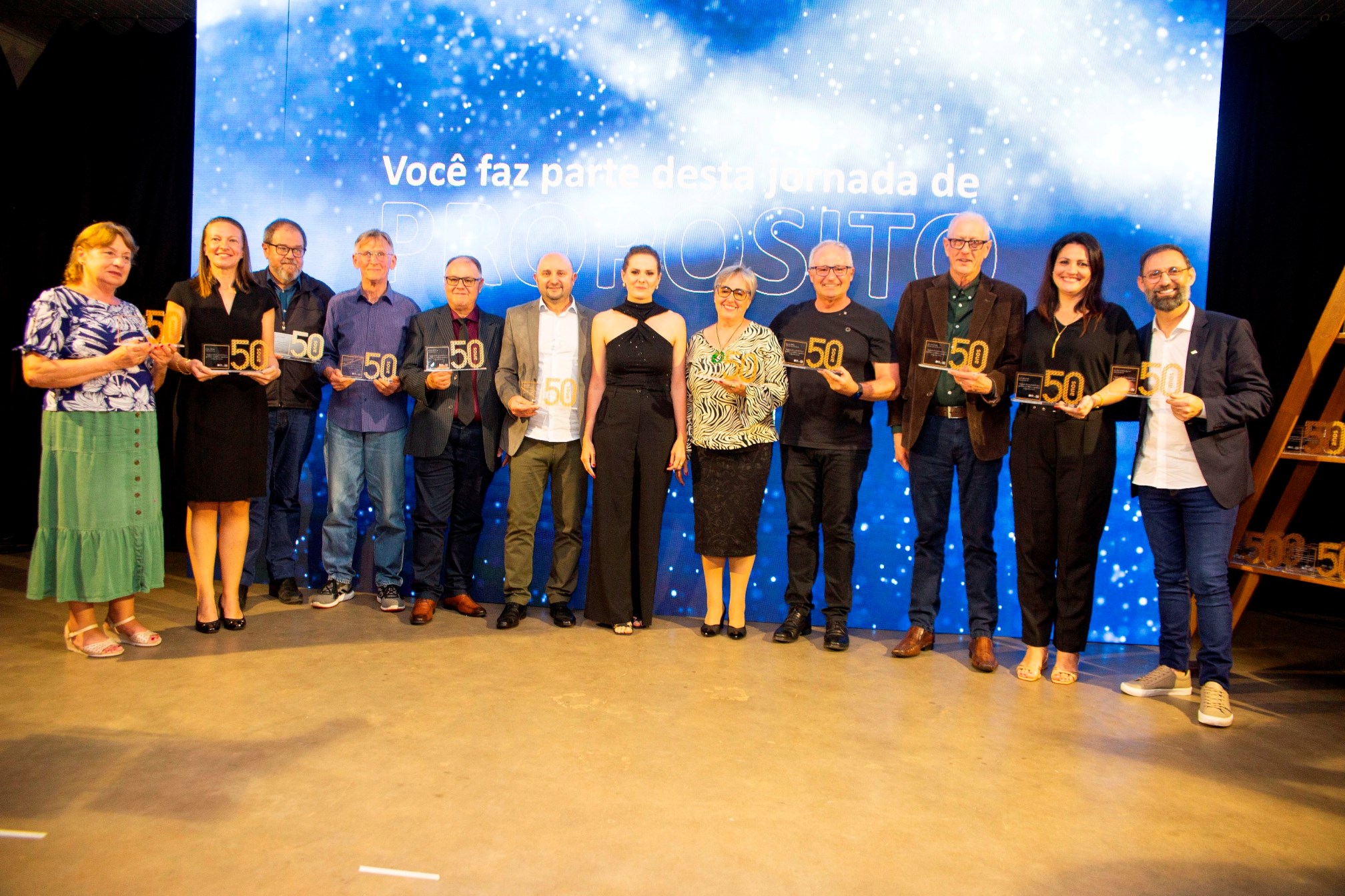 CDL Igrejinha e Três Coroas comemora 50 anos em noite de homenagens e alegria
