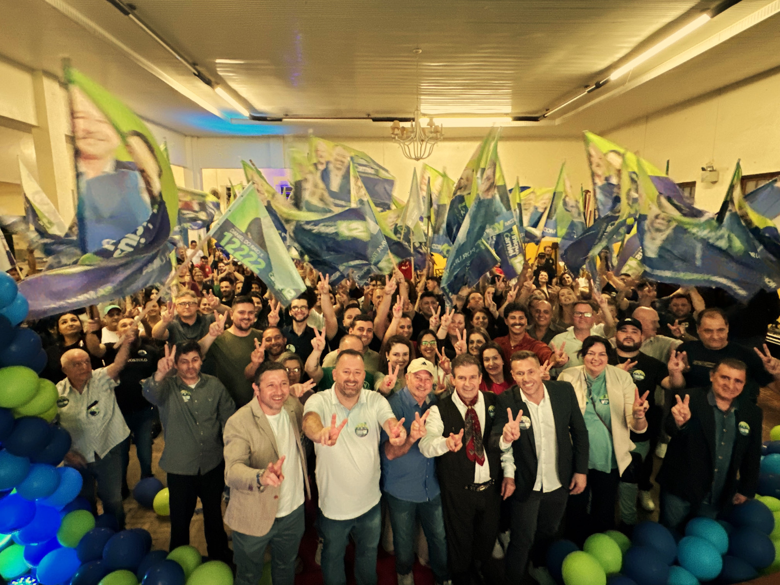 Carniel e Gelson realizam lançamento oficial de campanha à Prefeitura de Taquara