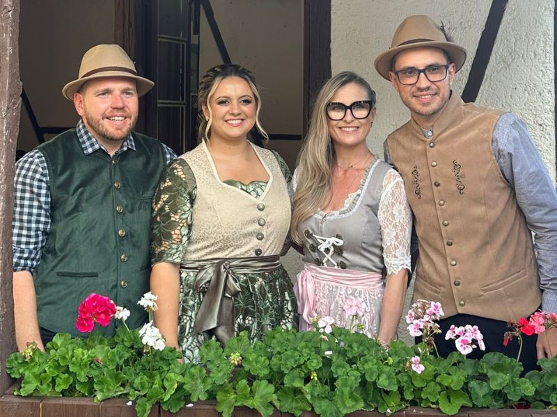 Aline Hess e Tiago Rech assumem a vice-presidência da 36ª Oktoberfest