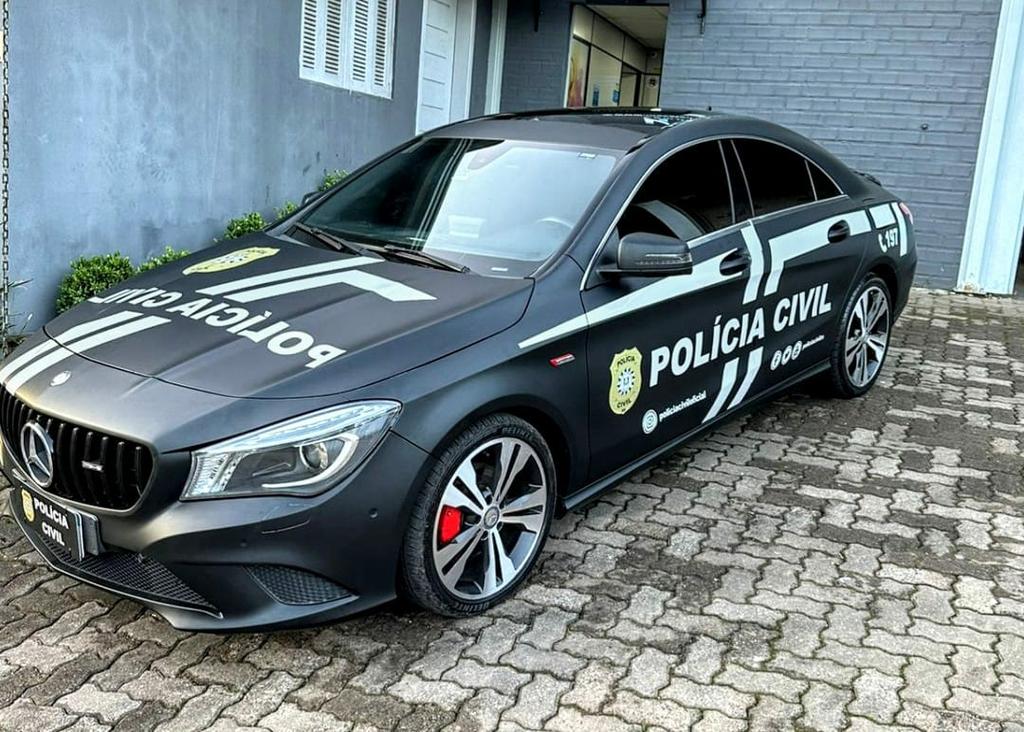 Carro utilizado por criminosos é encaminhado à Polícia Civil de Igrejinha