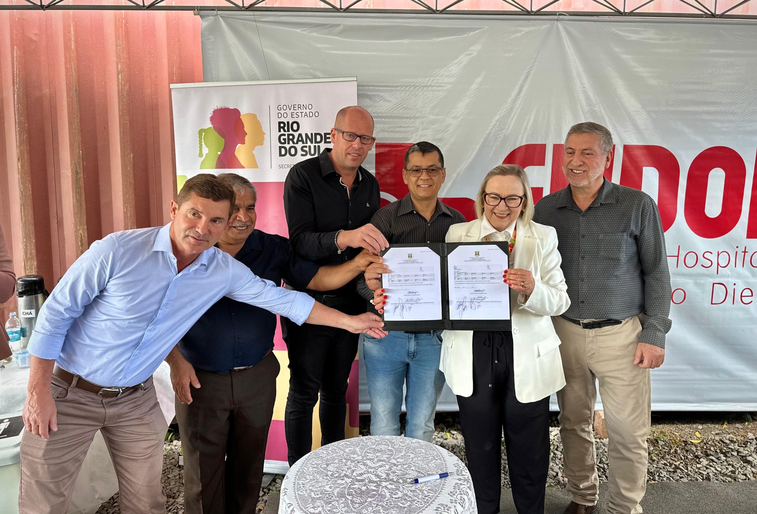 Governo do Estado formaliza convênio de R$ 351 mil com Hospital de Três Coroas