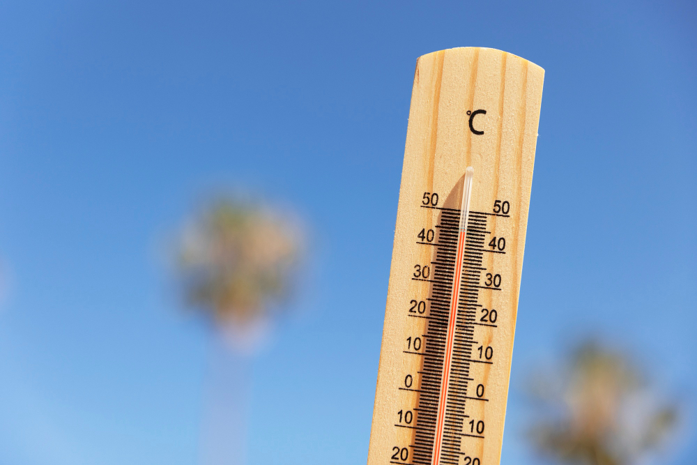 Domingo de forte calor marca o Vale do Paranhana com temperaturas próximas dos 40°C