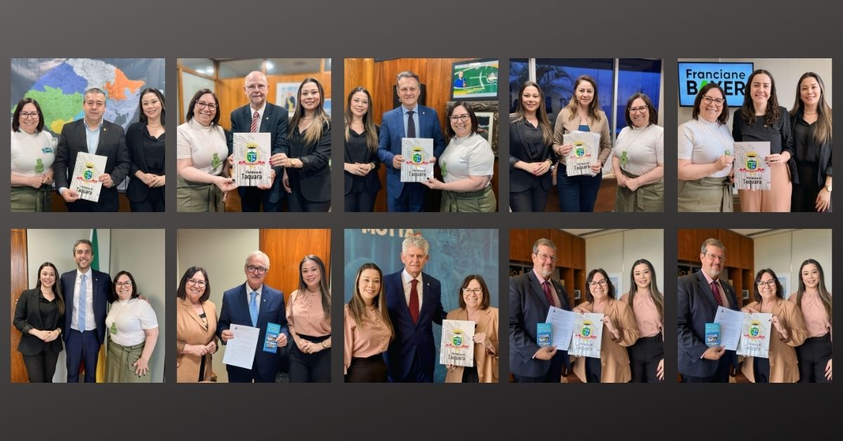 Sirlei em Brasília: saiba quais gabinetes de deputados prefeita visitou em busca de emendas para Taquara